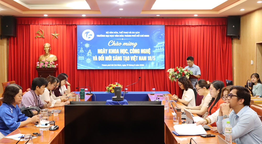 Khoa học, công nghệ và đổi mới sáng tạo: Nền tảng phát triển của Trường Đại học Văn hóa TP. Hồ Chí Minh