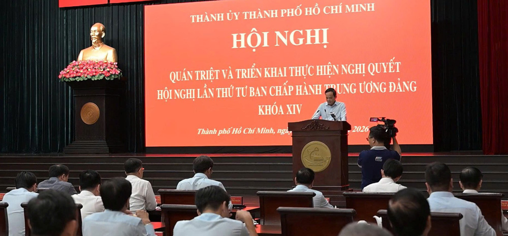 Đảng bộ Trường Đại học Văn hóa TP.HCM tham dự trực tuyến Hội nghị quán triệt và triển khai thực hiện Nghị quyết Hội nghị Trung ương 4 khóa XIV