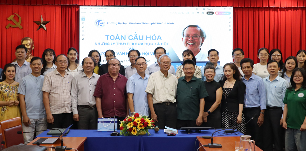 Trường Đại học Văn hóa TP.HCM mở rộng không gian học thuật về toàn cầu hóa và lý thuyết khoa học xã hội trong bối cảnh Việt Nam