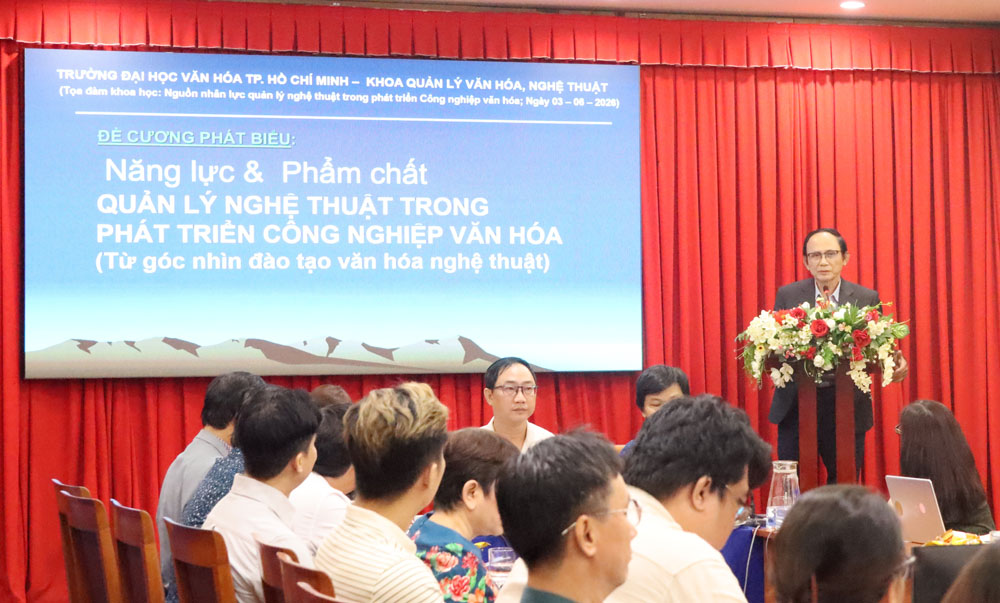 Kiến tạo nguồn nhân lực cho công nghiệp văn hóa trong kỷ nguyên sáng tạo