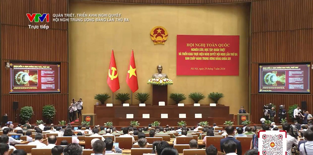Đảng bộ Trường Đại học Văn hóa TP.HCM tham dự  trực tuyến Hội nghị nghiên cứu, học tập, quán triệt và triển khai thực hiện nghị quyết hội nghị lần thứ 3 Ban Chấp hành Trung ương Đảng khóa XIV 